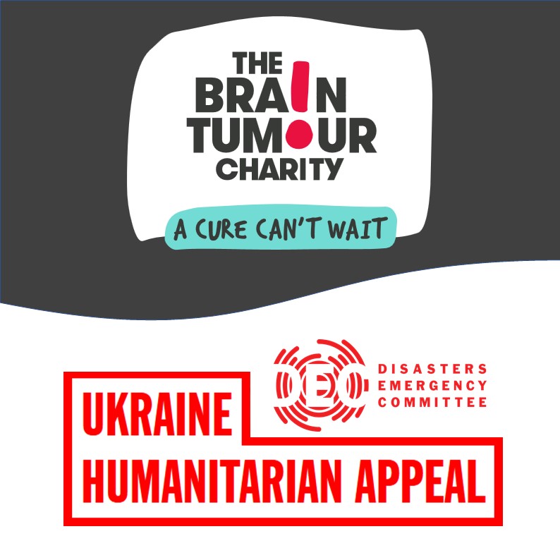 The Brain Cancer Charity and DEC Ukraine Appeal