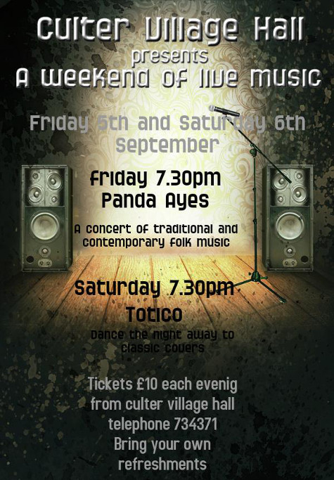 A Weekend of Live Music
